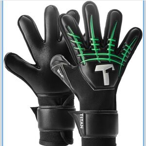 T1TAN Beast Goalkeeper Gloves for Kids - Without Finger Protection Sz 5